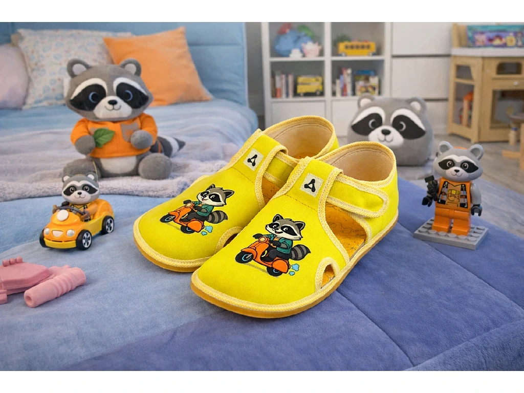 Тапочки Antal Rascal — Raccoon (детские), фото 2