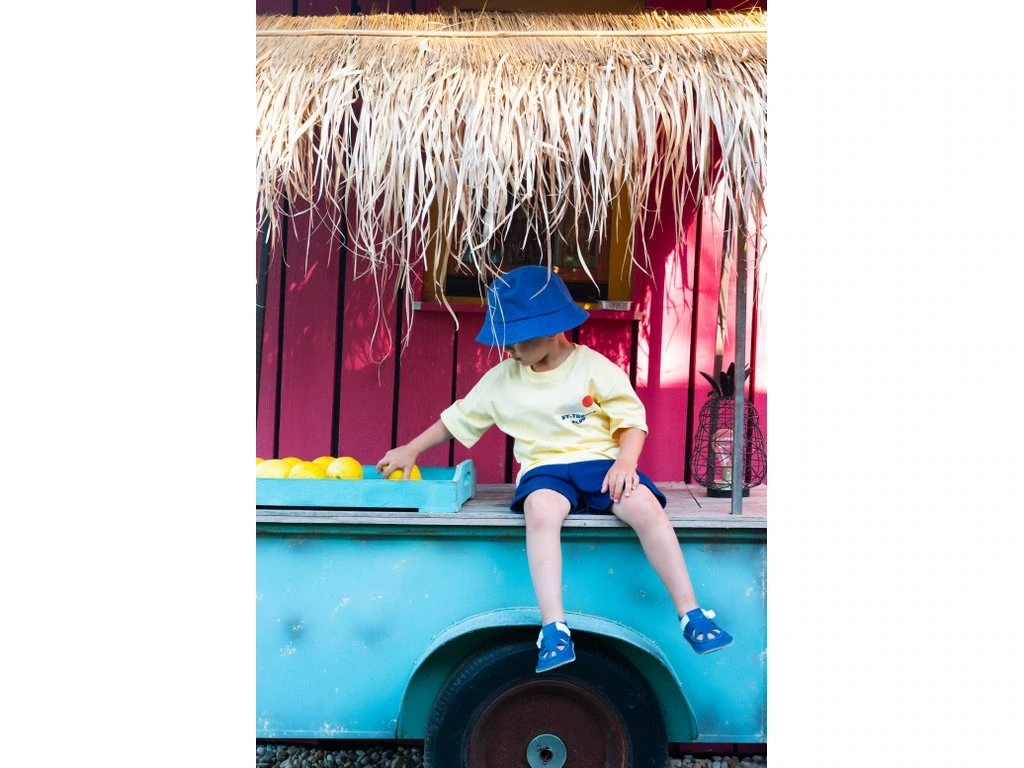 Сандалии Baby Bare Summer Perforation — синий (детские), фото 3