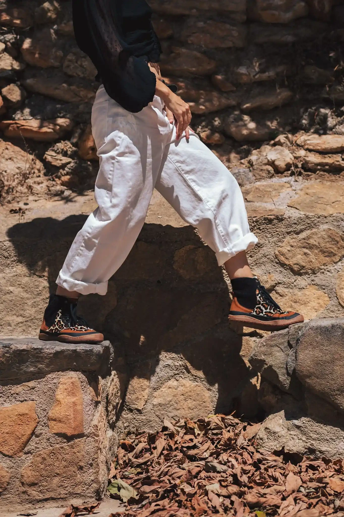 Босоногие ботинки Sambas the bambas Mambo — анималистичный узор, фото 9