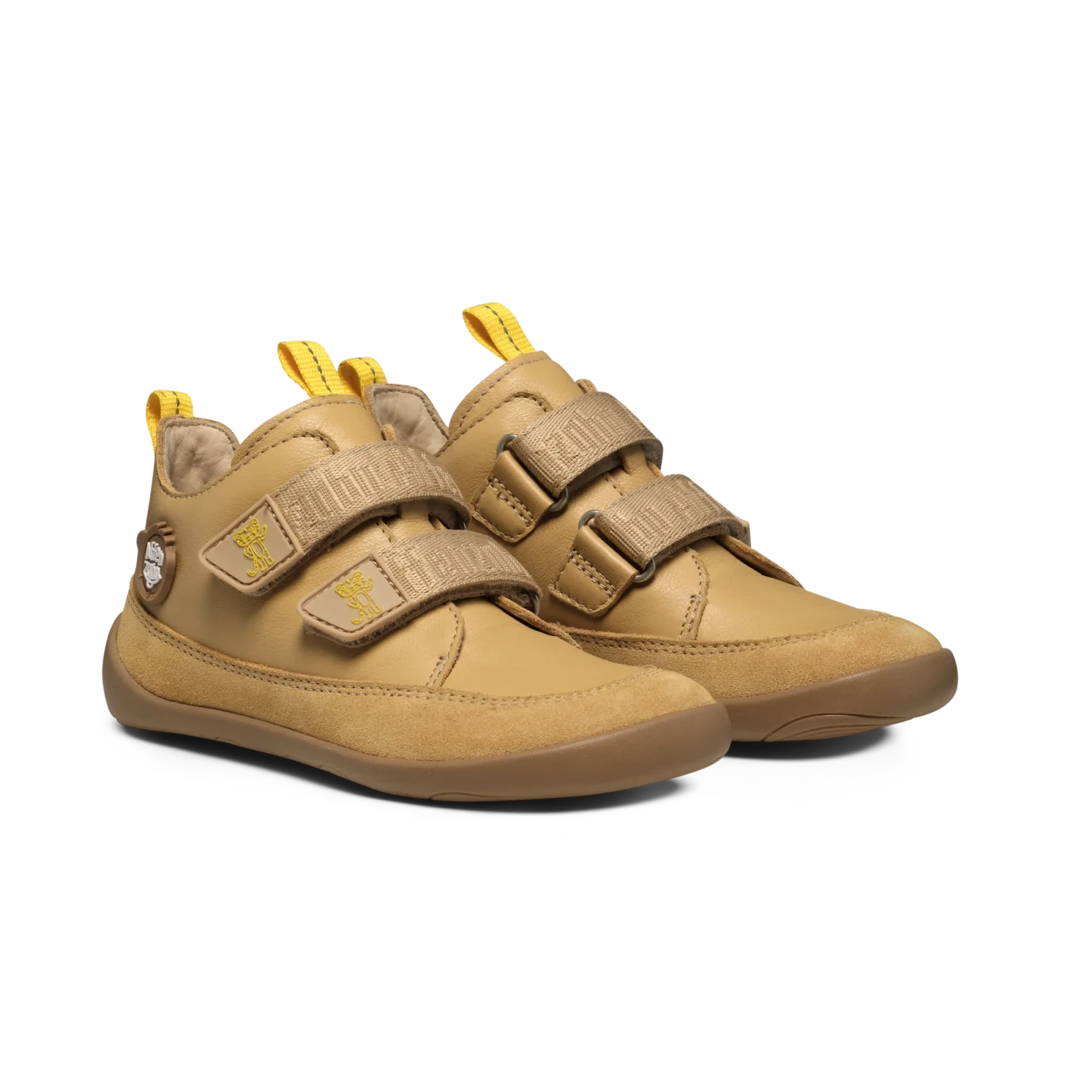 Полуботинки Affenzahn Buddy Тигр — бежевый
