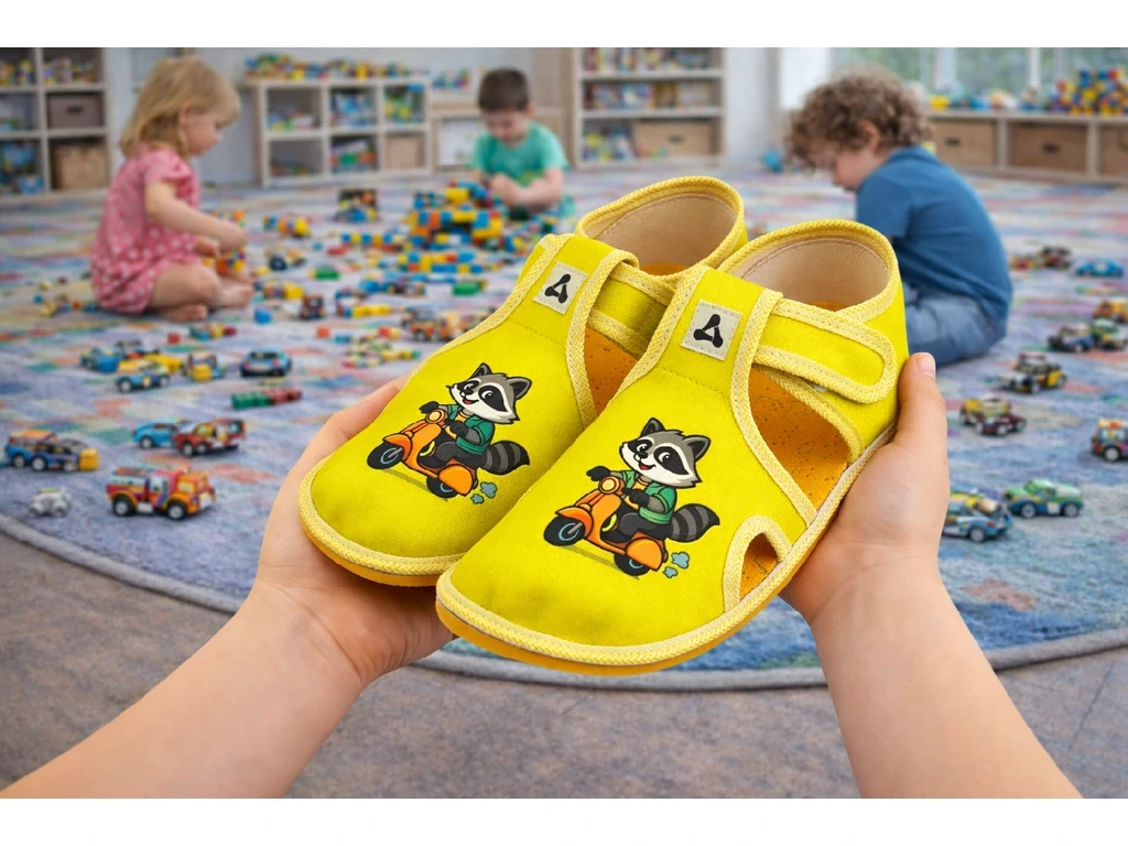 Тапочки Antal Rascal — Raccoon (детские), фото 3