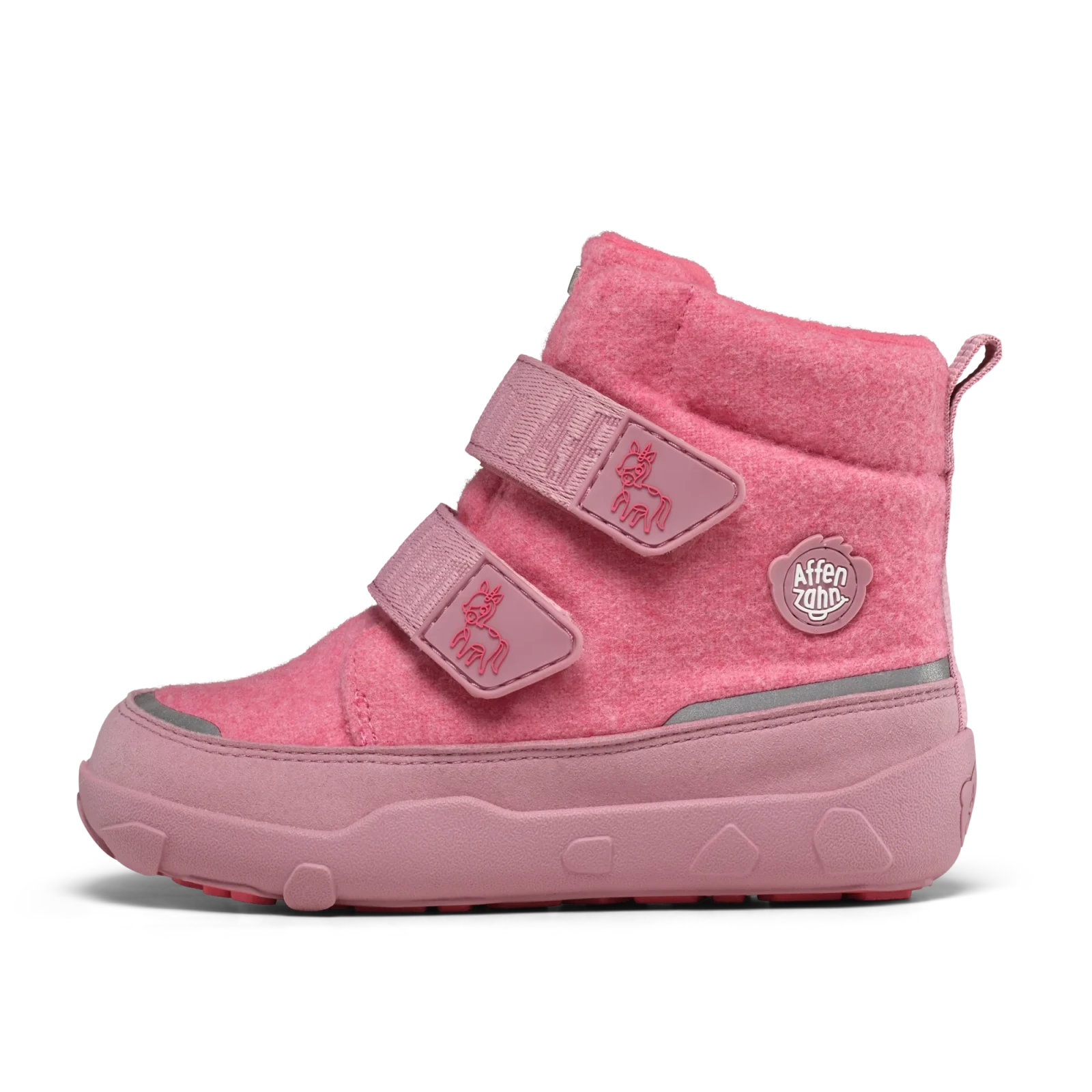 Зимние ботинки Affenzahn Comfy Единорог — розовый, фото 8