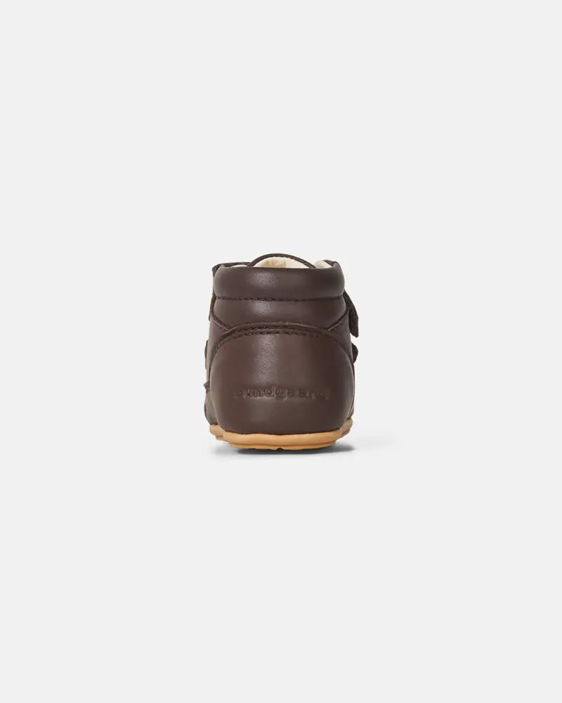 Детская босоногая повседневная обувь Bundgaard Prewalker Dark Brown, фото 3
