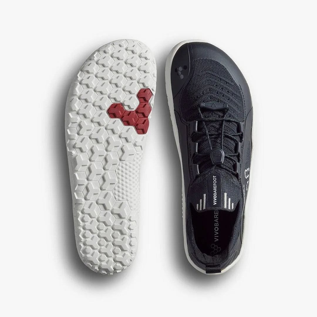 Кроссовки Vivobarefoot Primus Trail Knit FG — для подростков, чёрный, фото 2
