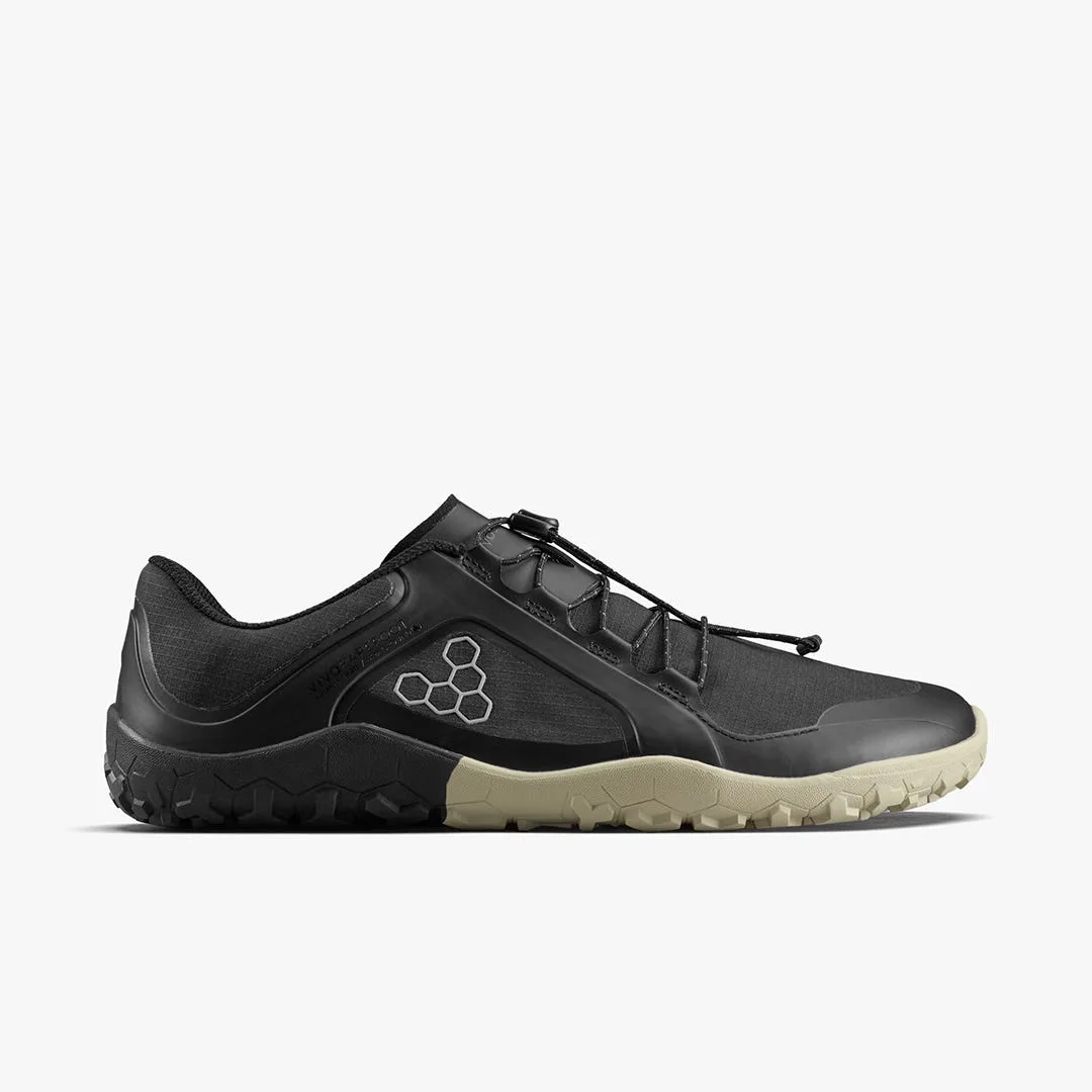Кроссовки Vivobarefoot Primus Trail III All Weather FG — мужская модель, чёрный