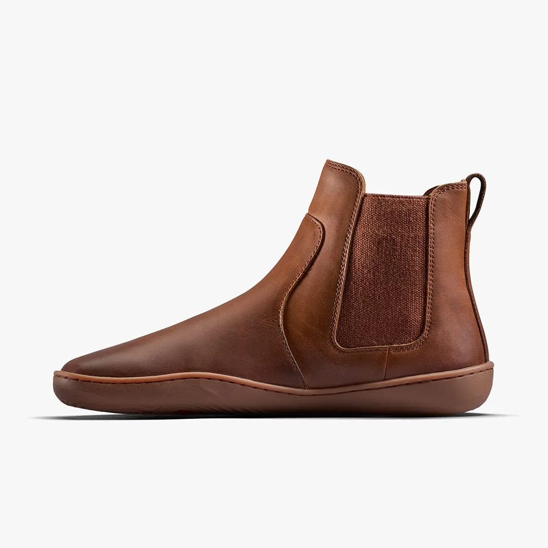 Ботинки Vivobarefoot Sensus Chelsea — женская модель, тёмно-коричневый, фото 3