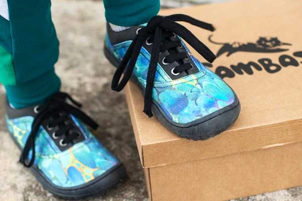 Босоногие кеды Sambas the bambas Tortuga — с рисунком — фото 1 из 4